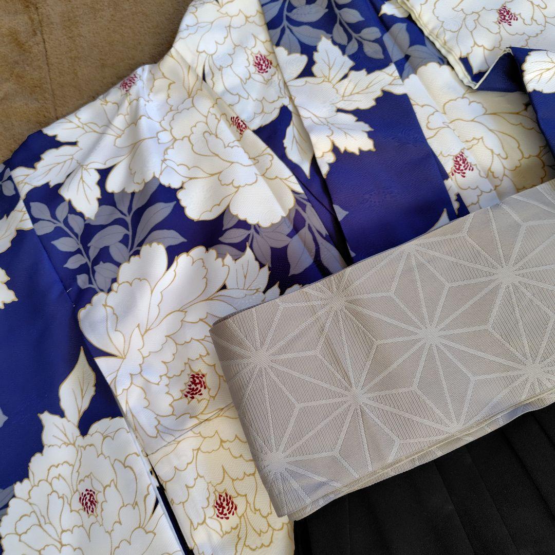 卒業式袴　袴3点セット　袴2尺袖着物　大学卒業式