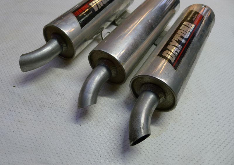 HONDA　NS400R用　デイトナ製　パワーサイレンサー一式