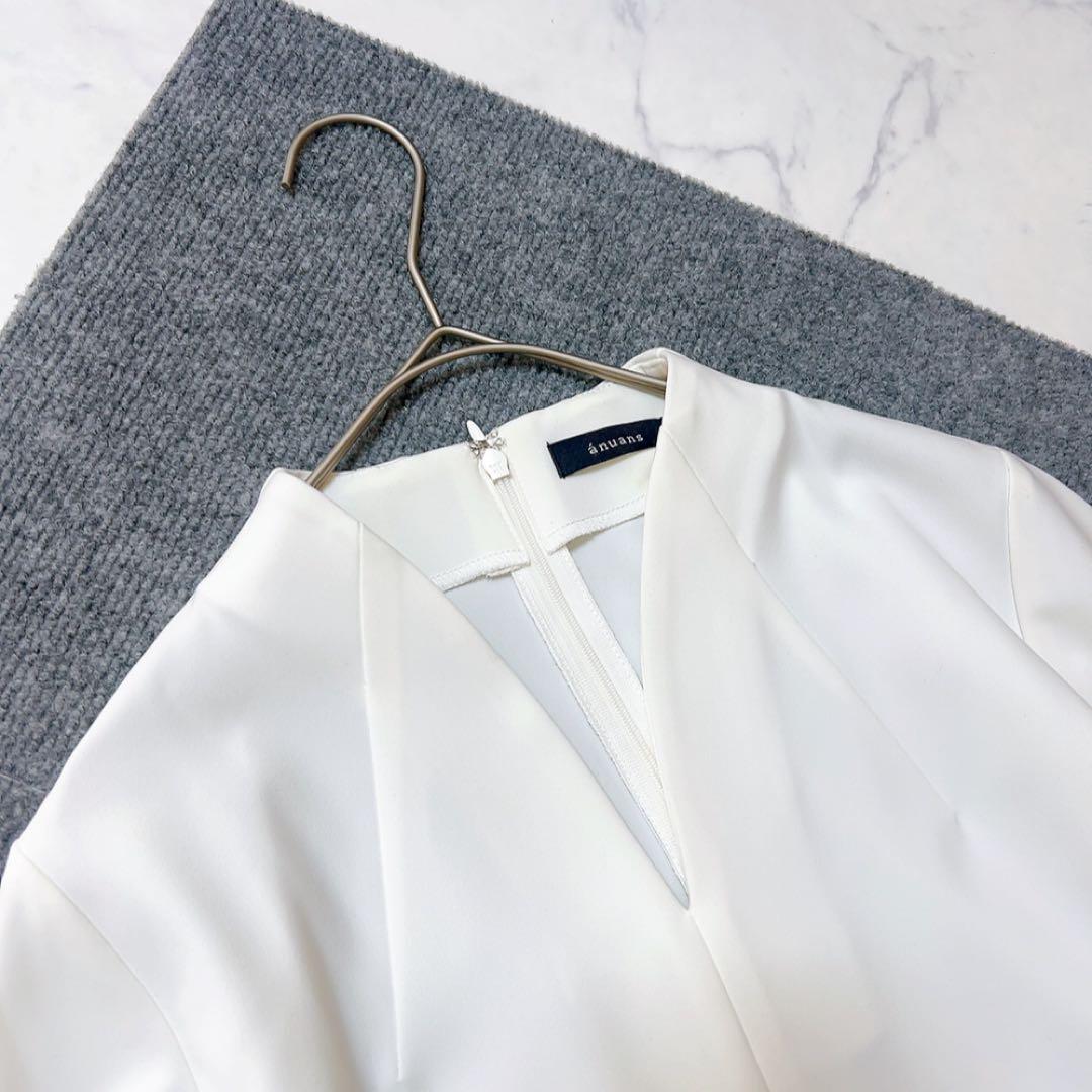 極美品✨️anuans アニュアンス / ラッフルスリーブブラウス