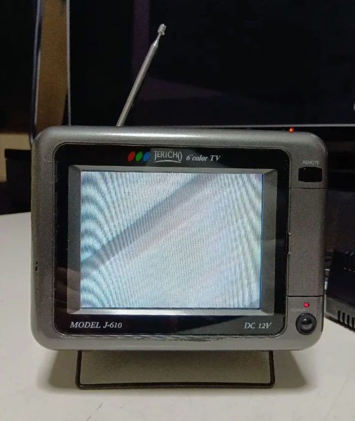 希少　JERICHO MODEL J-610　6インチ　ブラウン管　カラーテレビ