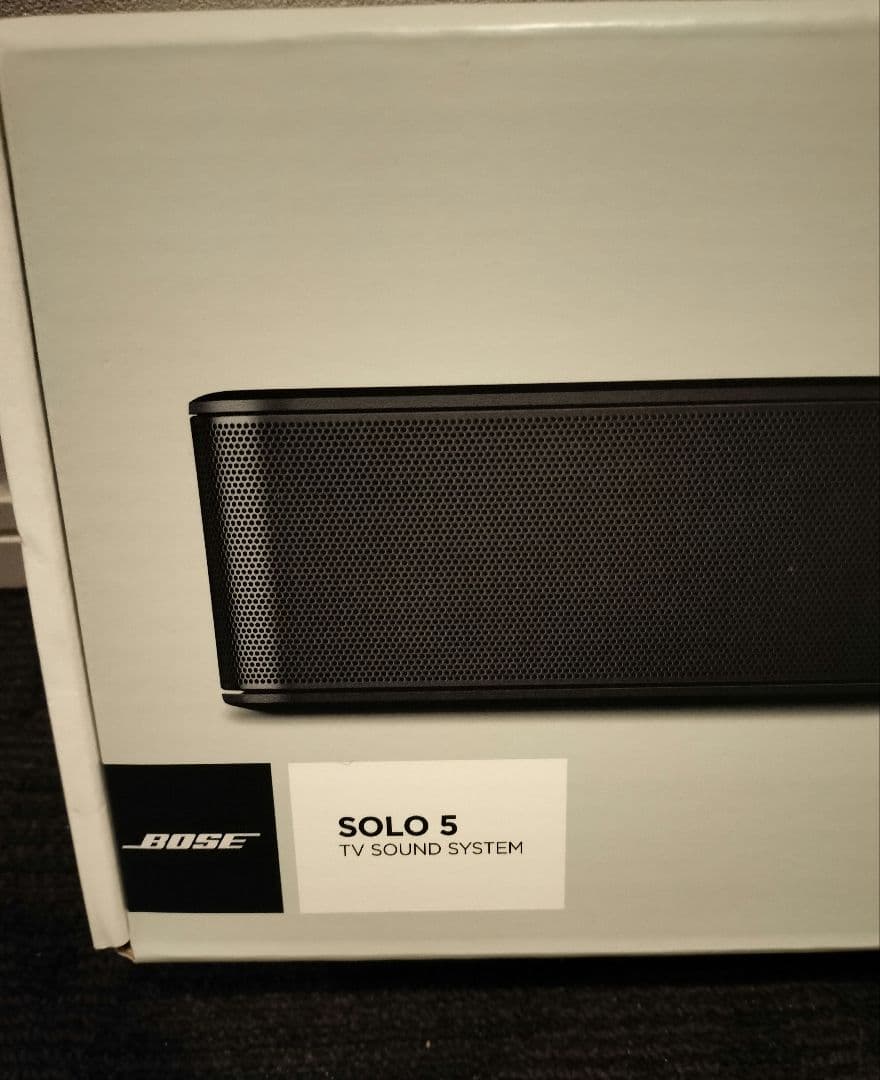 【新品未使用】Bose Solo 5 TV sound system