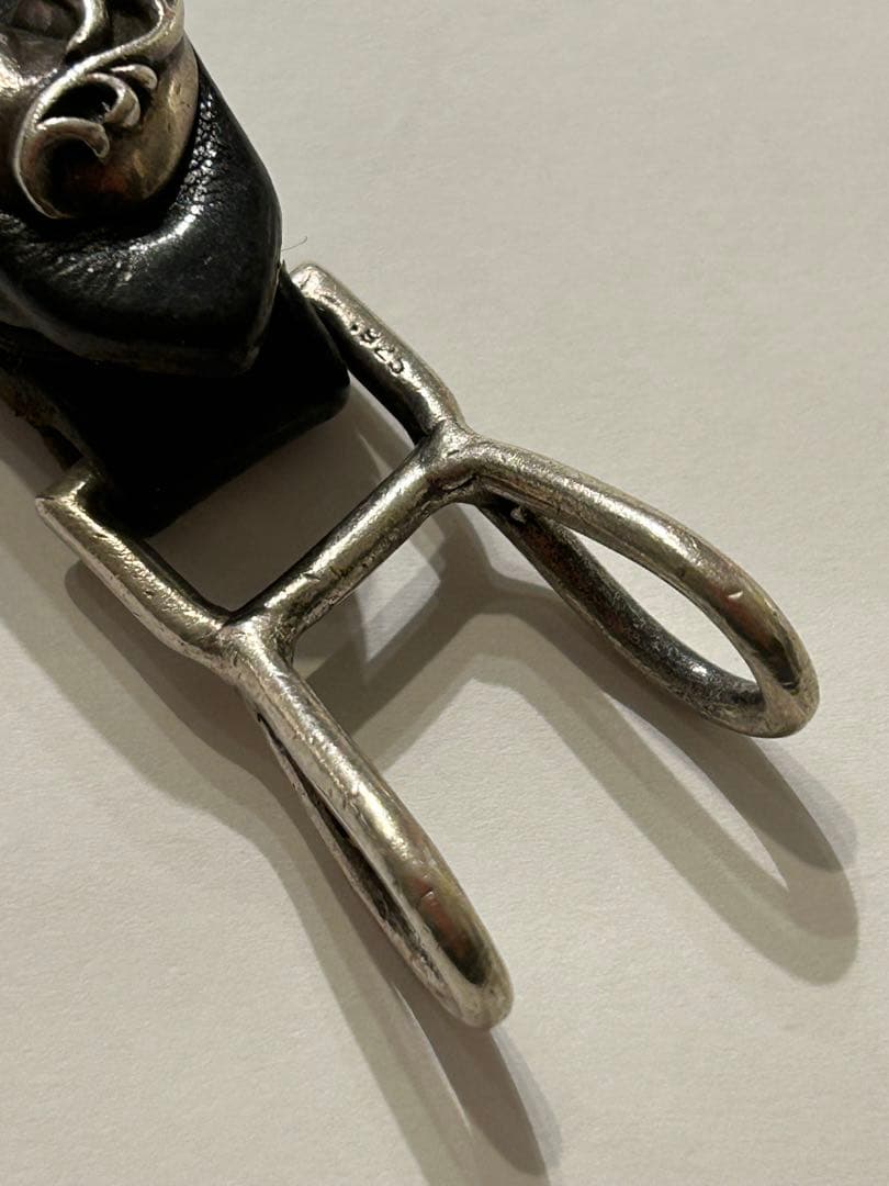 ク*ム様 CHROME HEARTS クロムハーツ ベルトループ ハート 初期