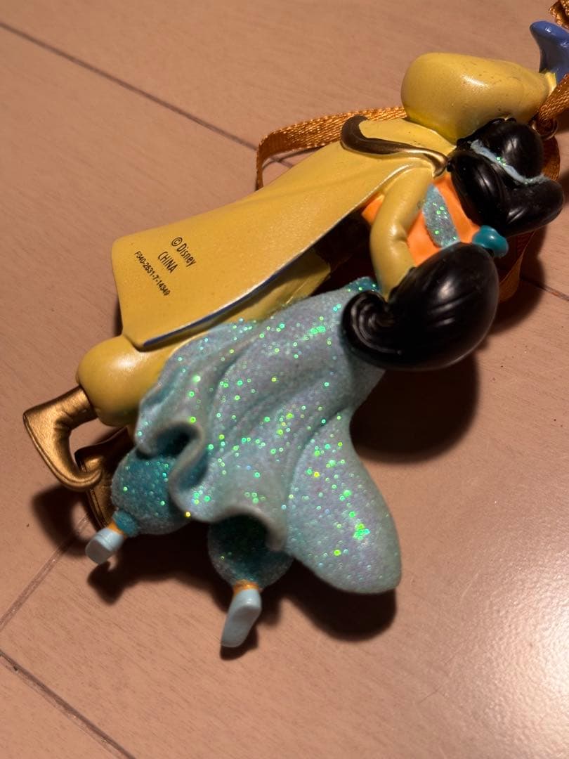 【希少★レア】タグ付き海外パーク品　アラジン　ジャスミン　オーナメント