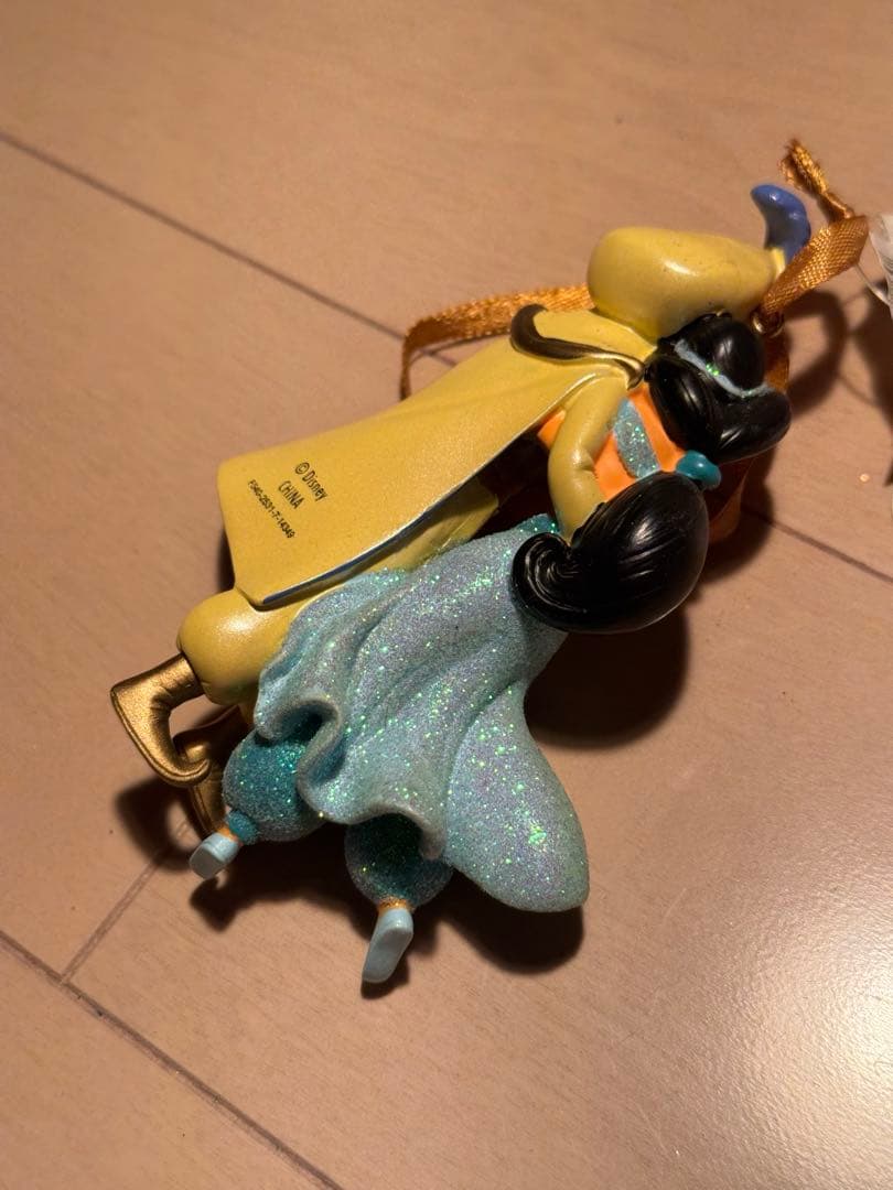 【希少★レア】タグ付き海外パーク品　アラジン　ジャスミン　オーナメント