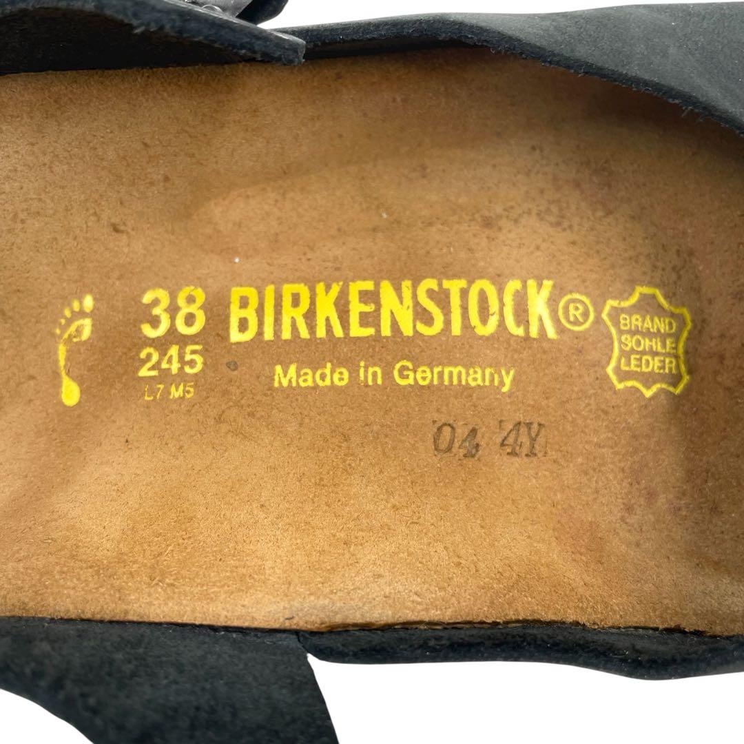 【美品】 ビルケンシュトック マントバ 24.5cm メリージェーン ブラック