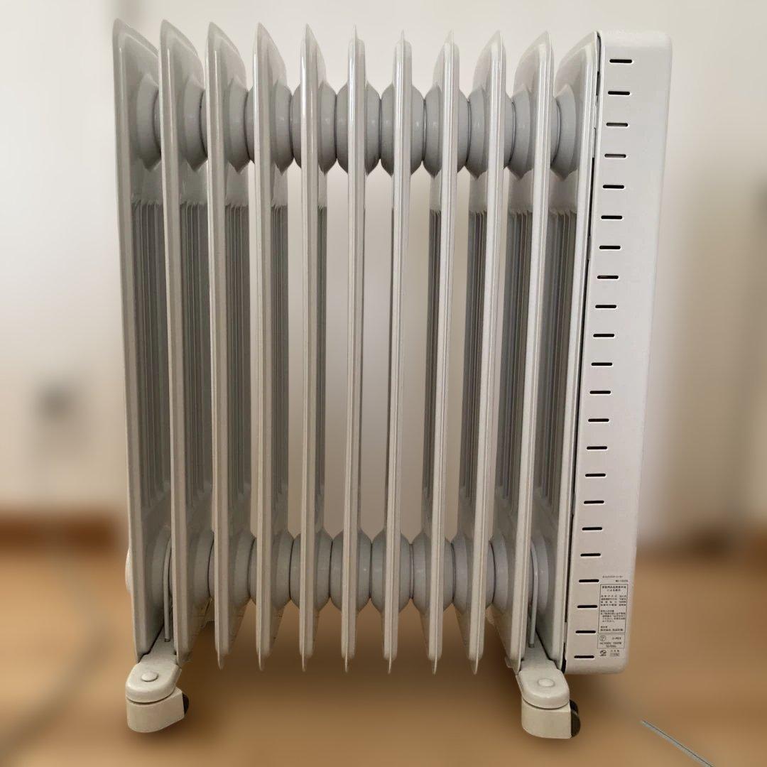 無印良品オイルヒーター　1500W 日本製