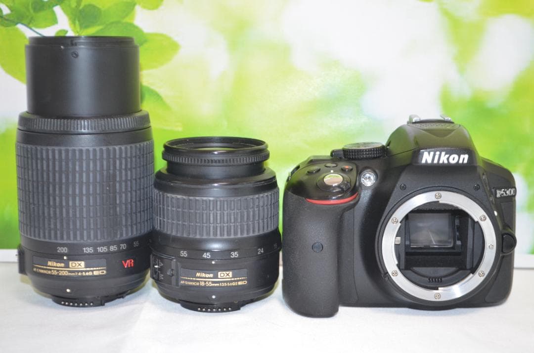 Wi-Fi機能搭載☆Nikon D5300☆高画質動画☆初心者おすすめ☆