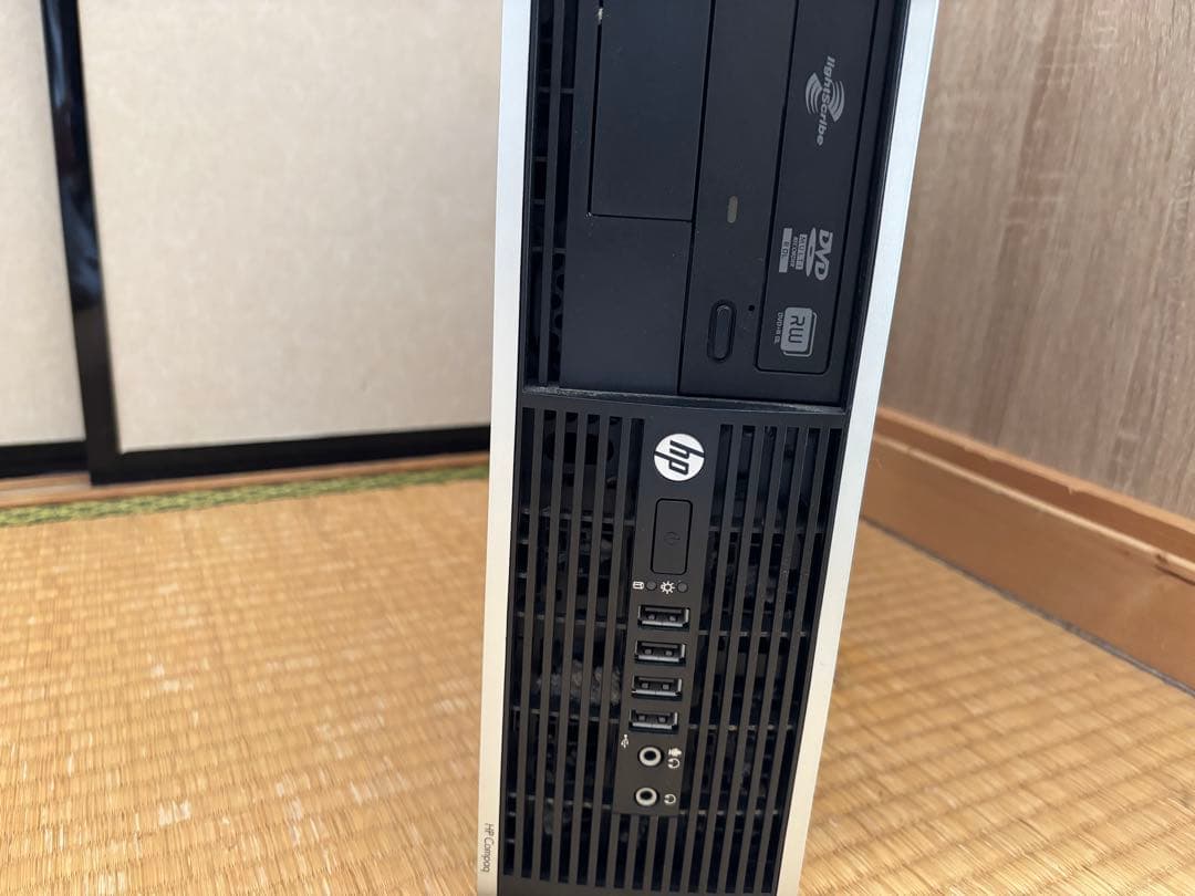 HPスリムデスクトップcore-i5メモリ12G SSD256G+HDD2TB