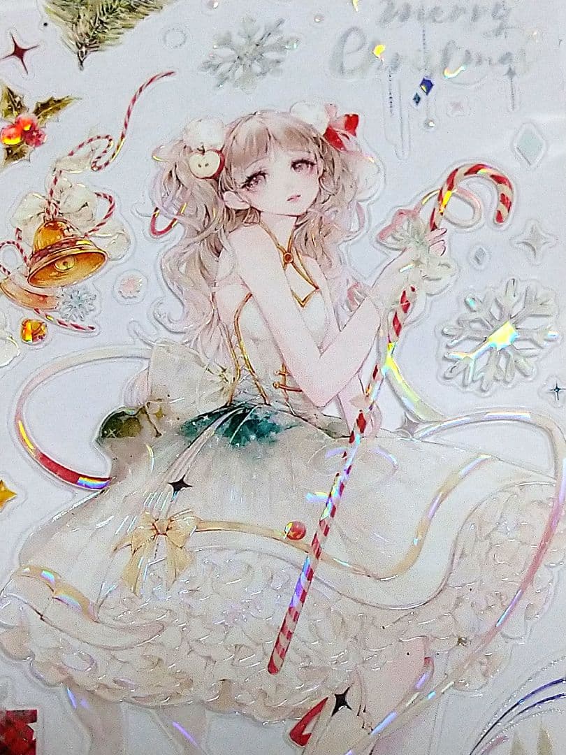 J1015＃绮夜梦使(模切贝壳光)第九航道切り売りは人物マステ女の子