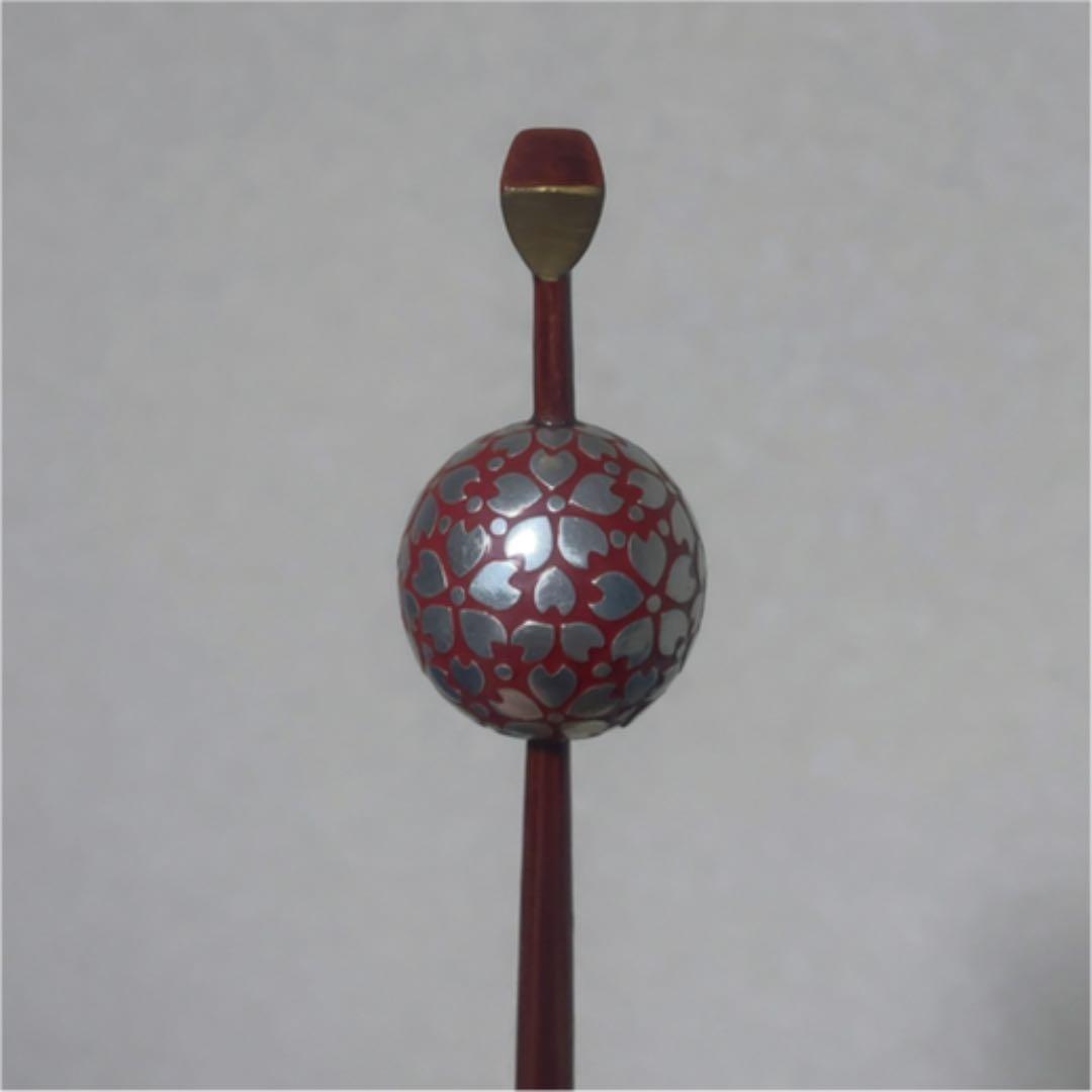 【値段交渉OK】　象嵌　玉かんざし