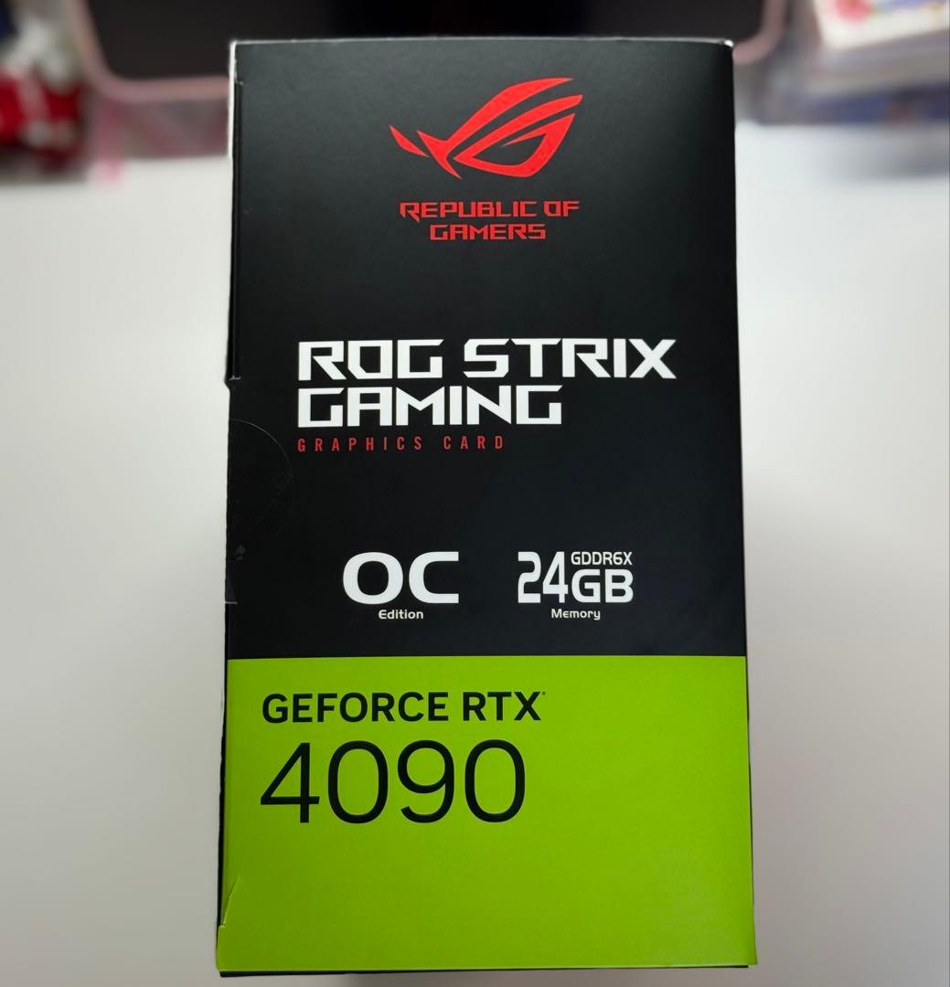 ASUS GeForce RTX 4090 OCモデル納品書付き