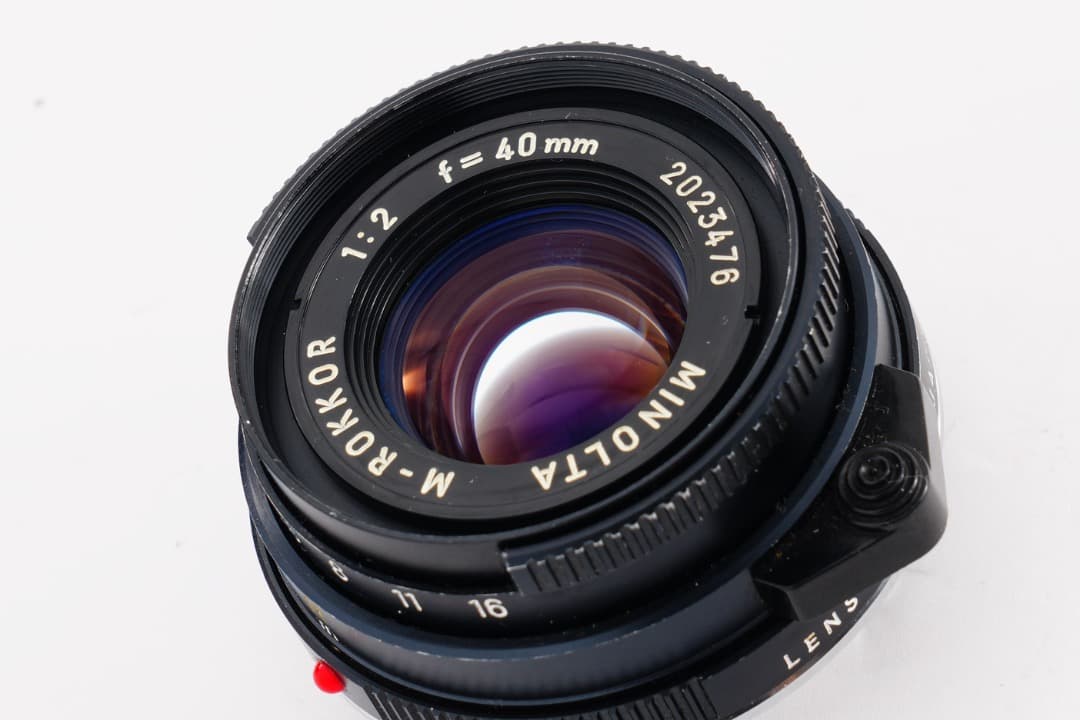 【ライカ】Minolta M-ROKKOR 40mm F2 Leica 476
