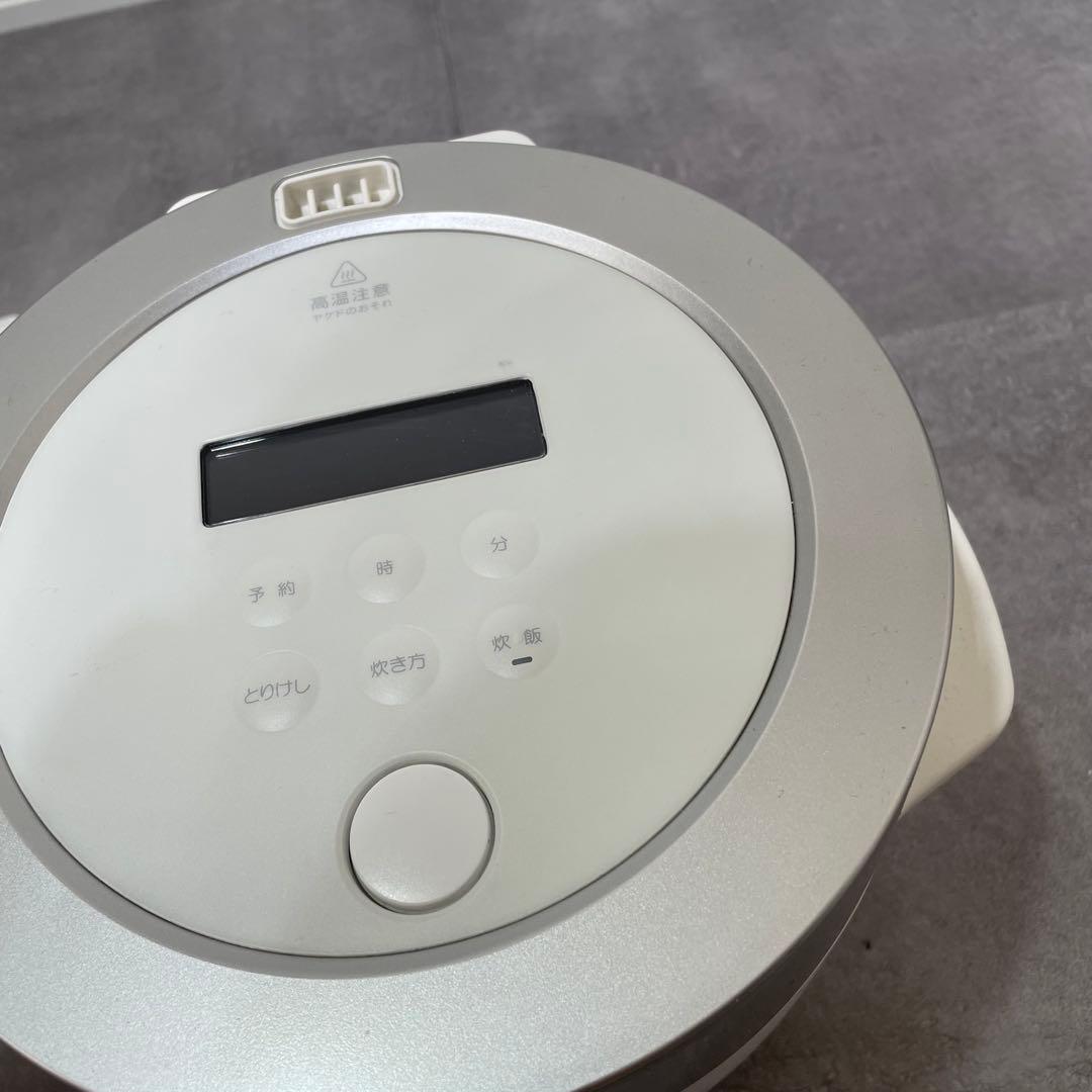 ⭐︎美品⭐︎ BALMUDAバルミューダ 炊飯器 K03A-WH 白ホワイト