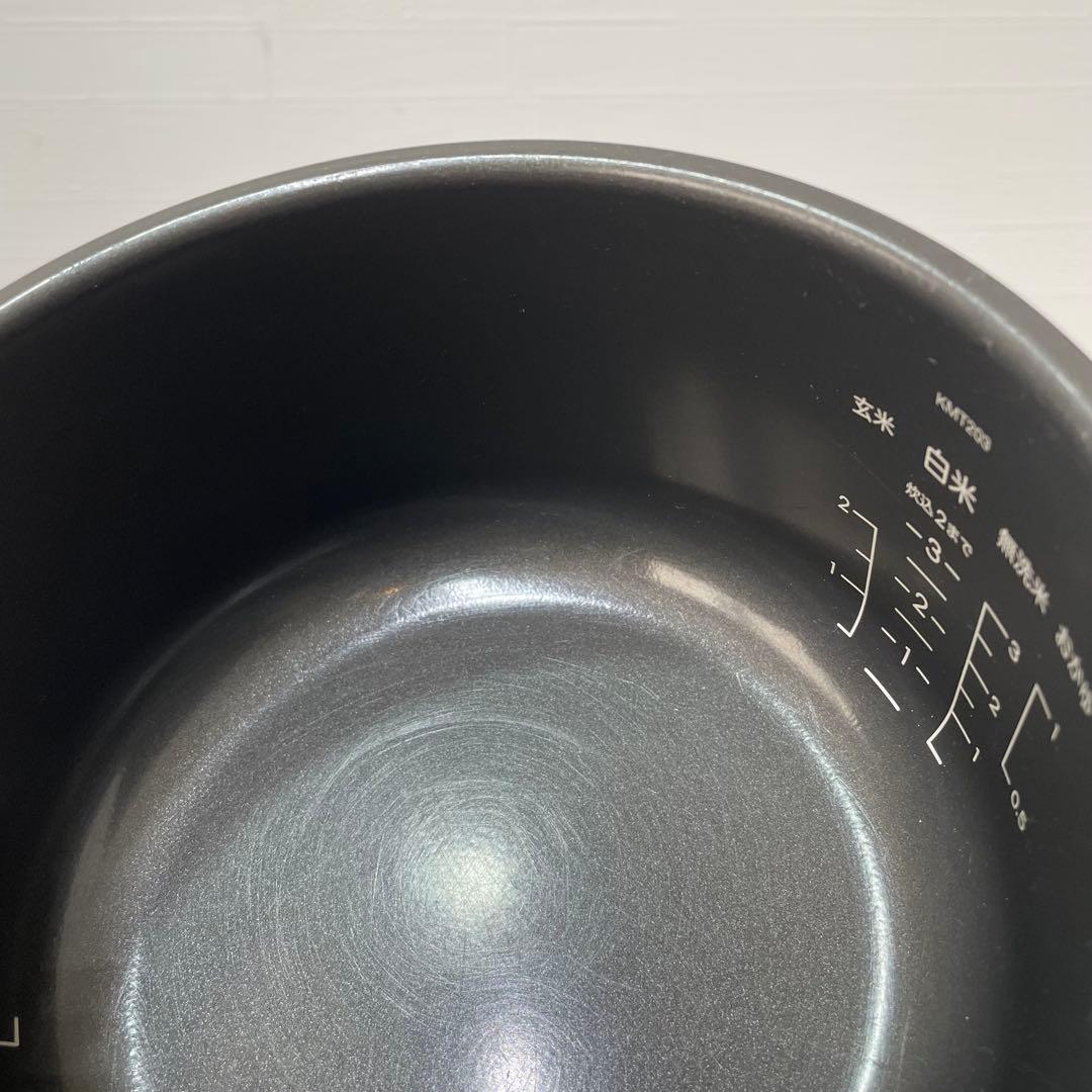 ⭐︎美品⭐︎ BALMUDAバルミューダ 炊飯器 K03A-WH 白ホワイト