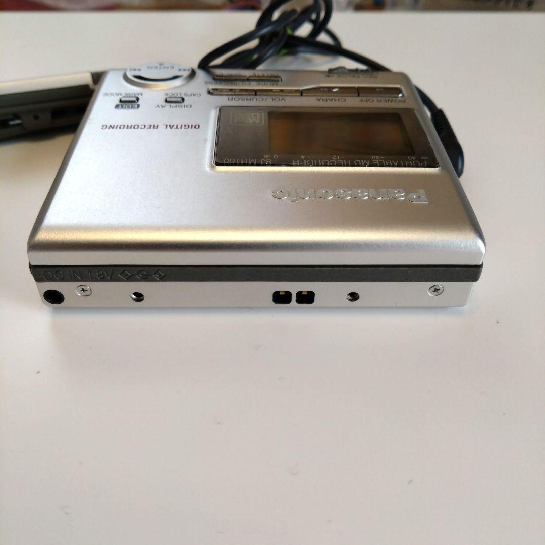Panasonic ポータブルMDレコーダー[ SJ-MR100]
