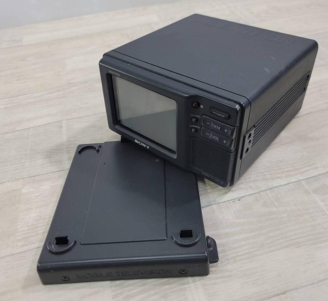 現状品 SONY XKV-55 INDEXTRON モバイルテレビ ブラウン管