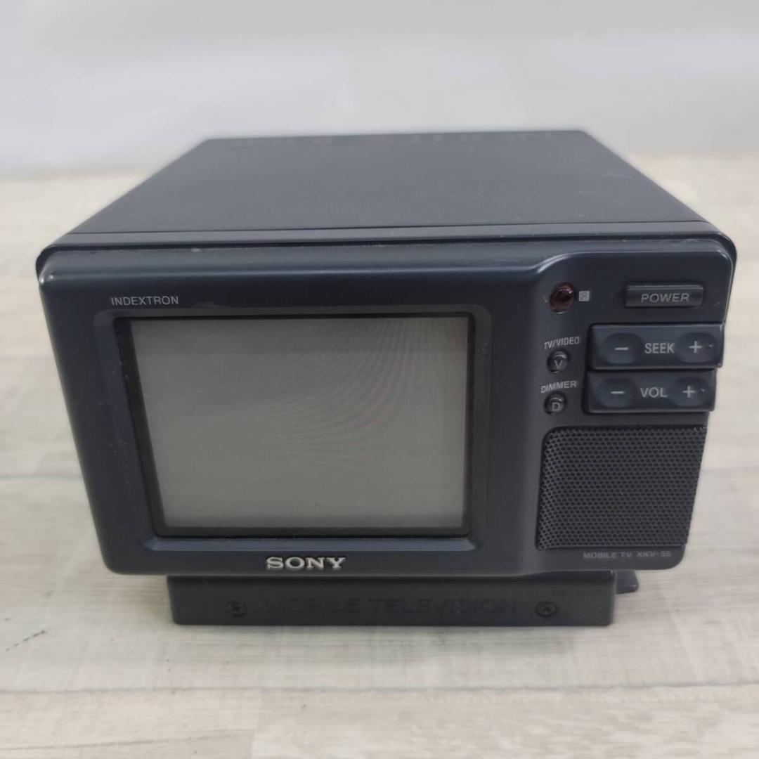 現状品 SONY XKV-55 INDEXTRON モバイルテレビ ブラウン管