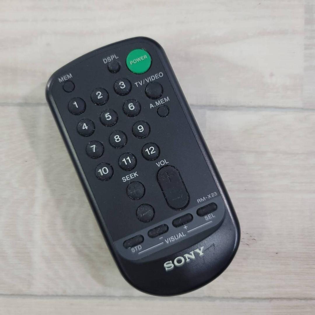 現状品 SONY XKV-55 INDEXTRON モバイルテレビ ブラウン管