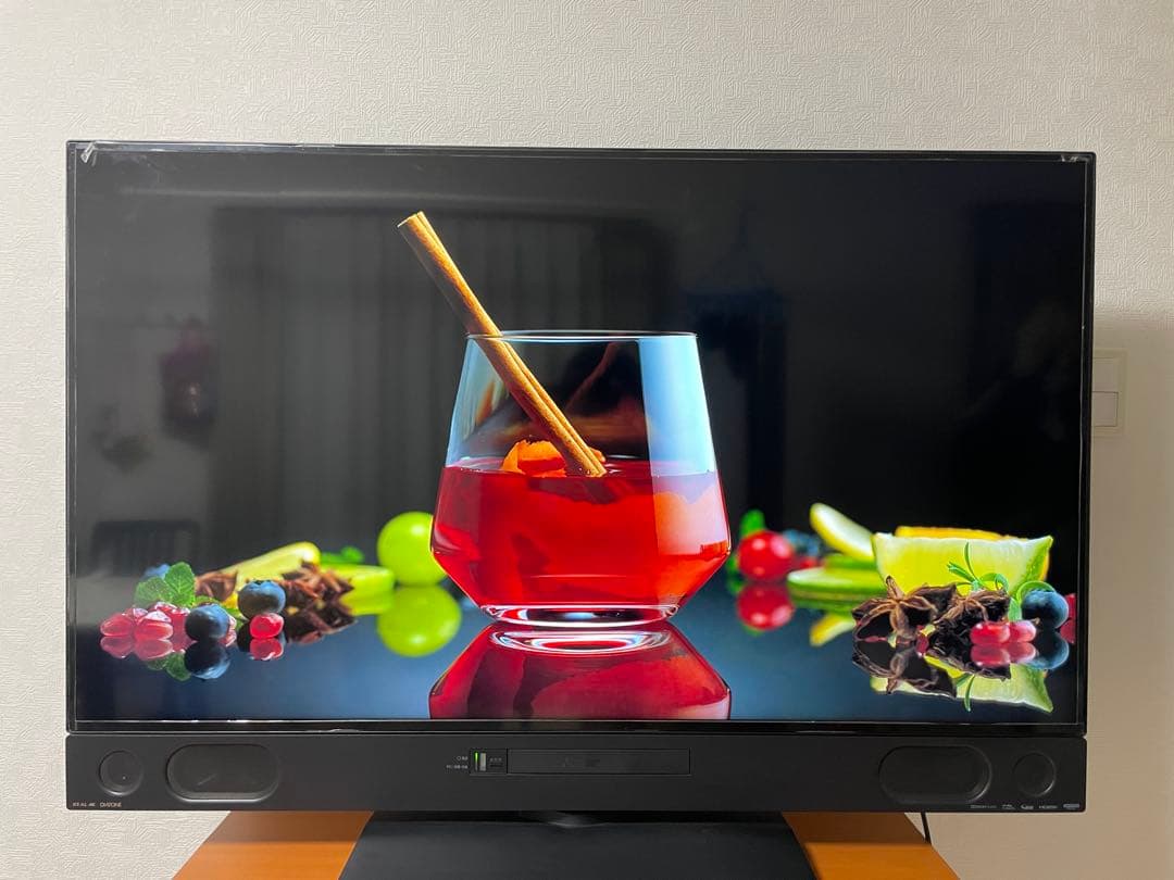 美品　三菱50型4Kブルーレイ&HDD2番組同時録画ユーチューブ可2019年製