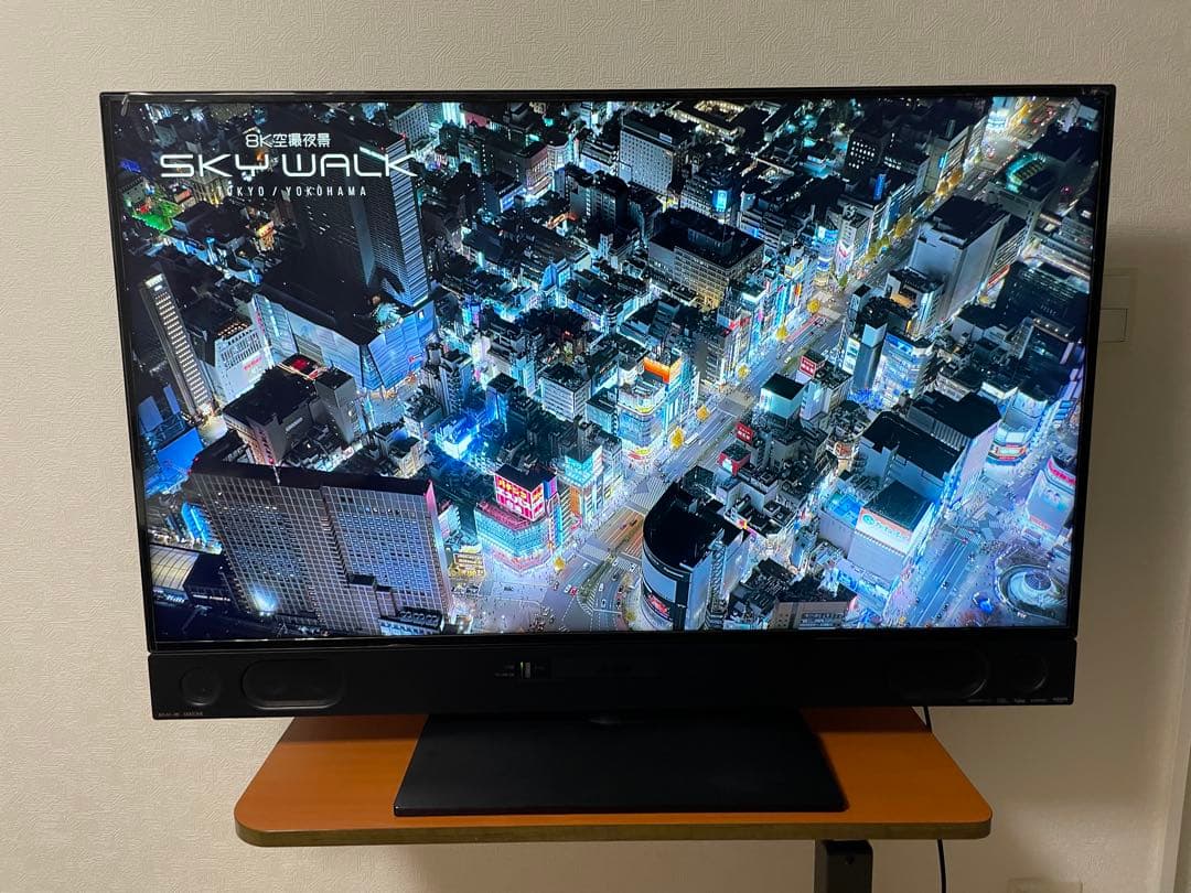 美品　三菱50型4Kブルーレイ&HDD2番組同時録画ユーチューブ可2019年製