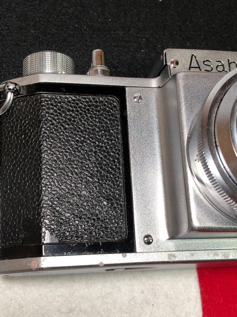 フィルムカメラ pentax asahi flex takumar 50mm f3.5 m37