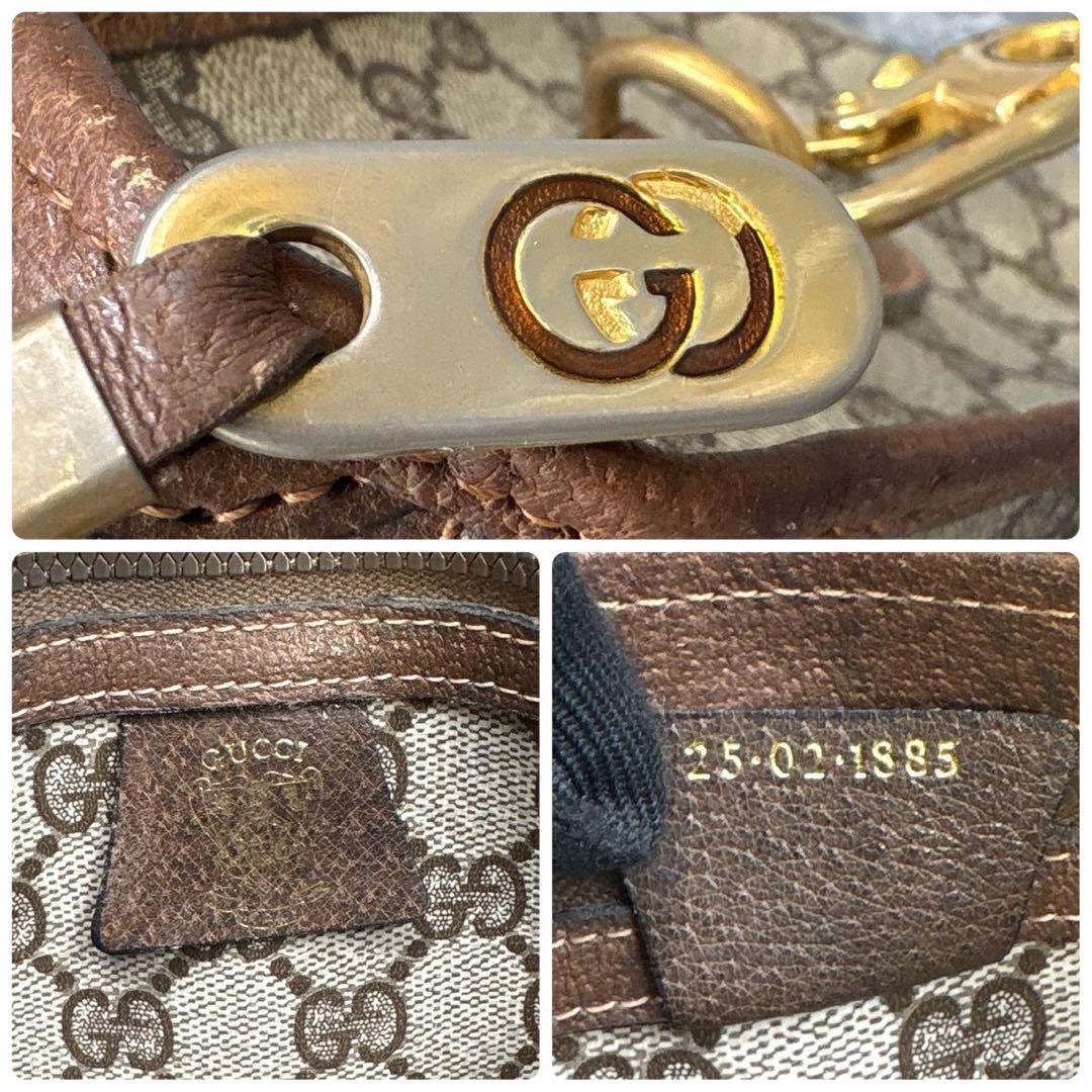 ✨美品✨GUCCI GG ショルダーバッグ 2way ハンド ブラウン ロゴ