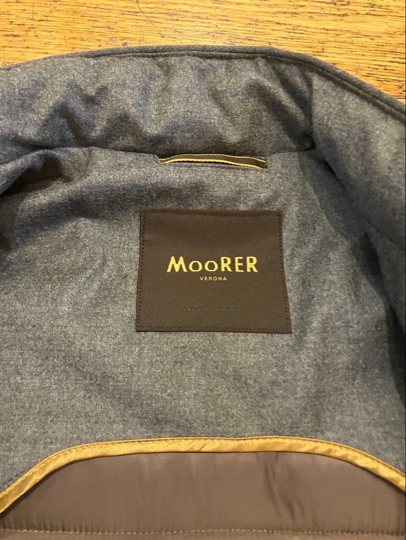 ゆうきじい MOORER ムーレー カシミヤダウンベスト 44