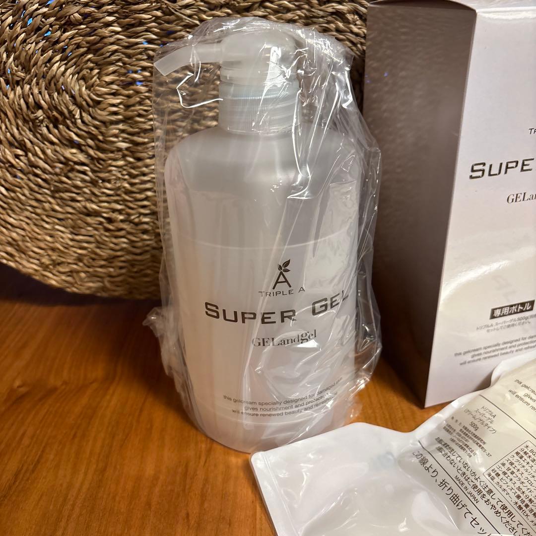 ゲルアンドゲルトリプルＡスーパーゲル　専用ボトルゲル500グラム