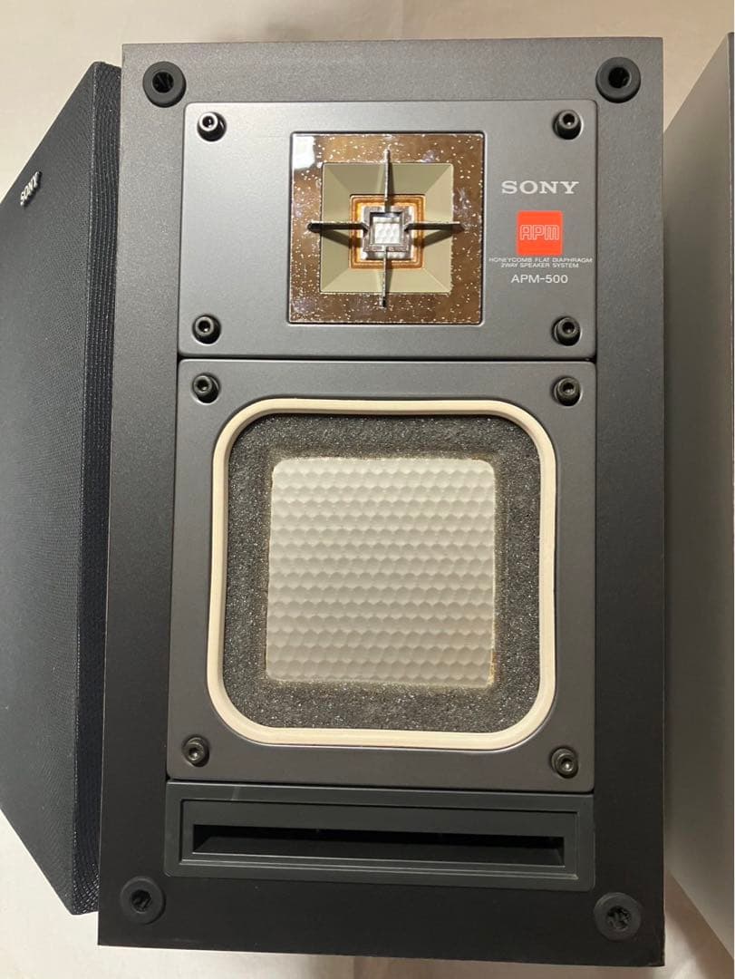 スピーカーシステム　SONY ソニーAPM-500 美品　昭和レトロ　1set