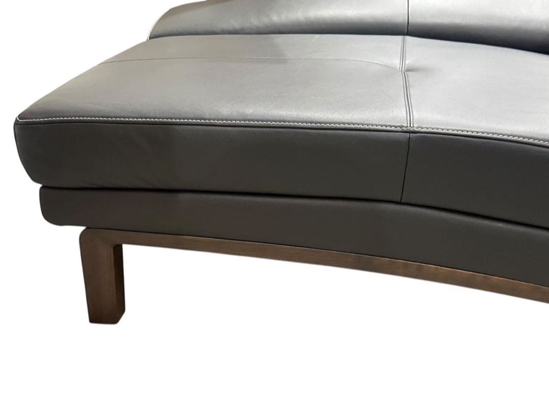 ♢【ほぼ未使用】①カリモク ZU46 右肘シェーズロングソファ 2025年購入