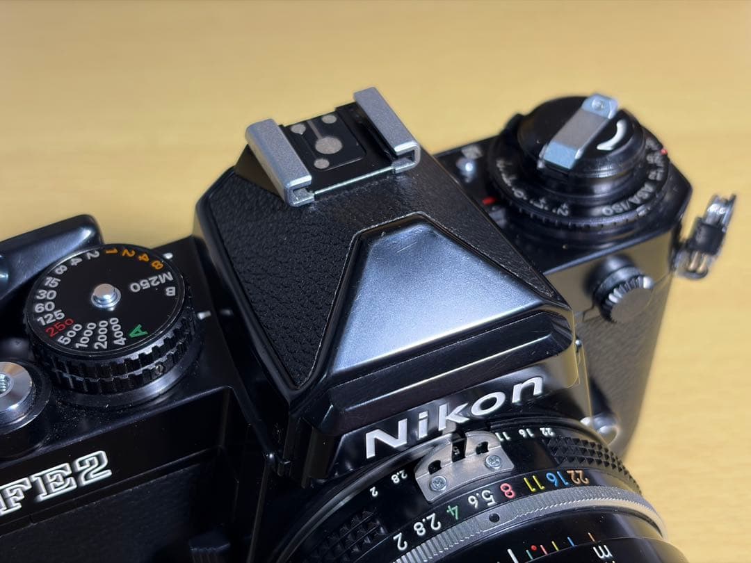 フィルムカメラ Nikon FE2 + Ai Nikkor 35mm F2