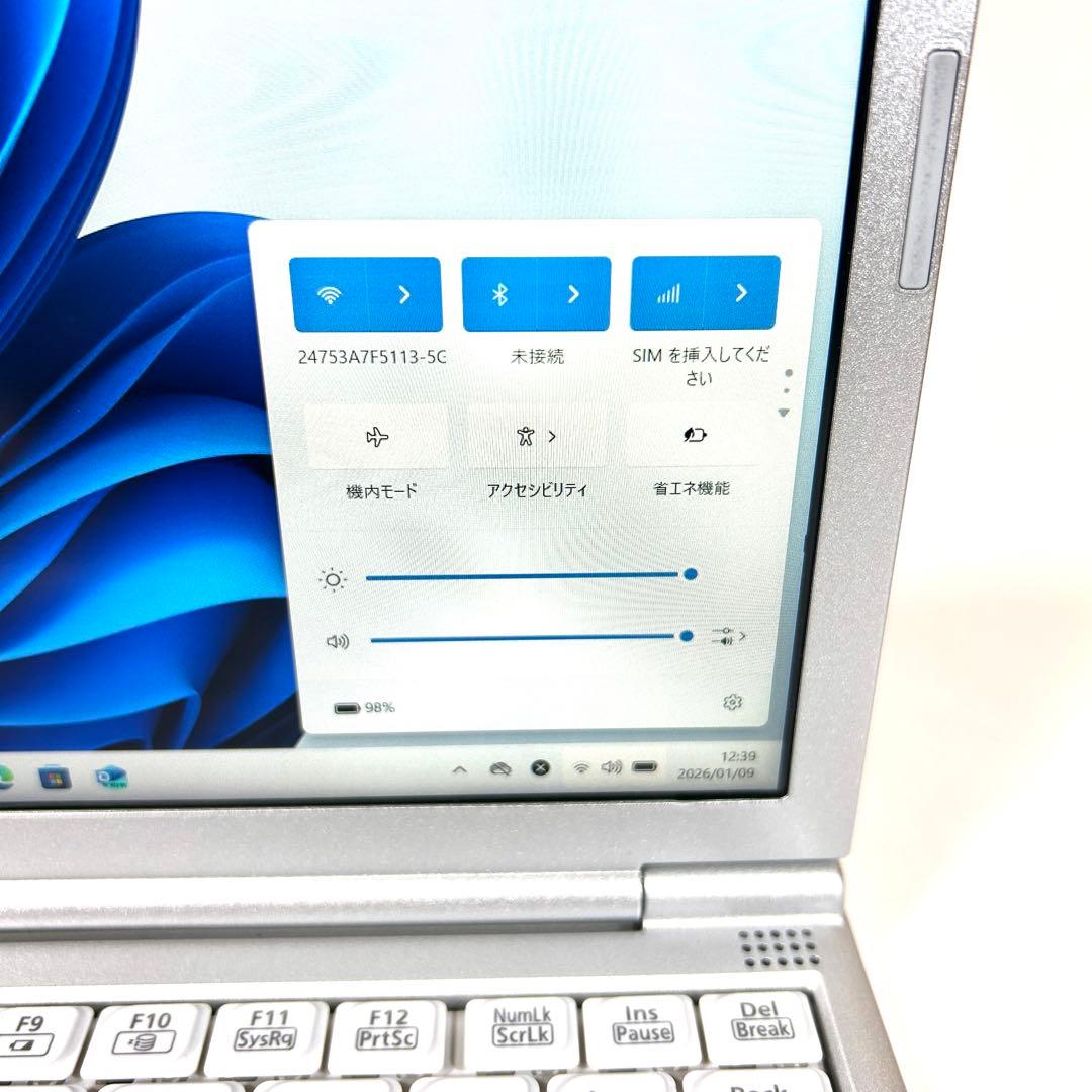 美品 Let's note SV9 i7 512GB 16GB LTE DVD