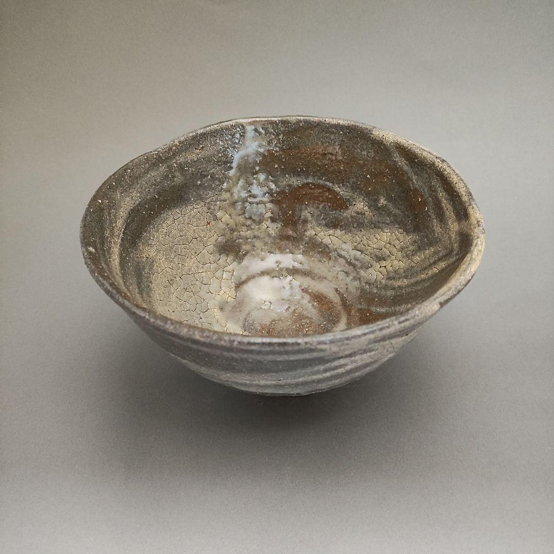 辻清明　刷毛目茶碗　唐津茶碗　井戸茶碗