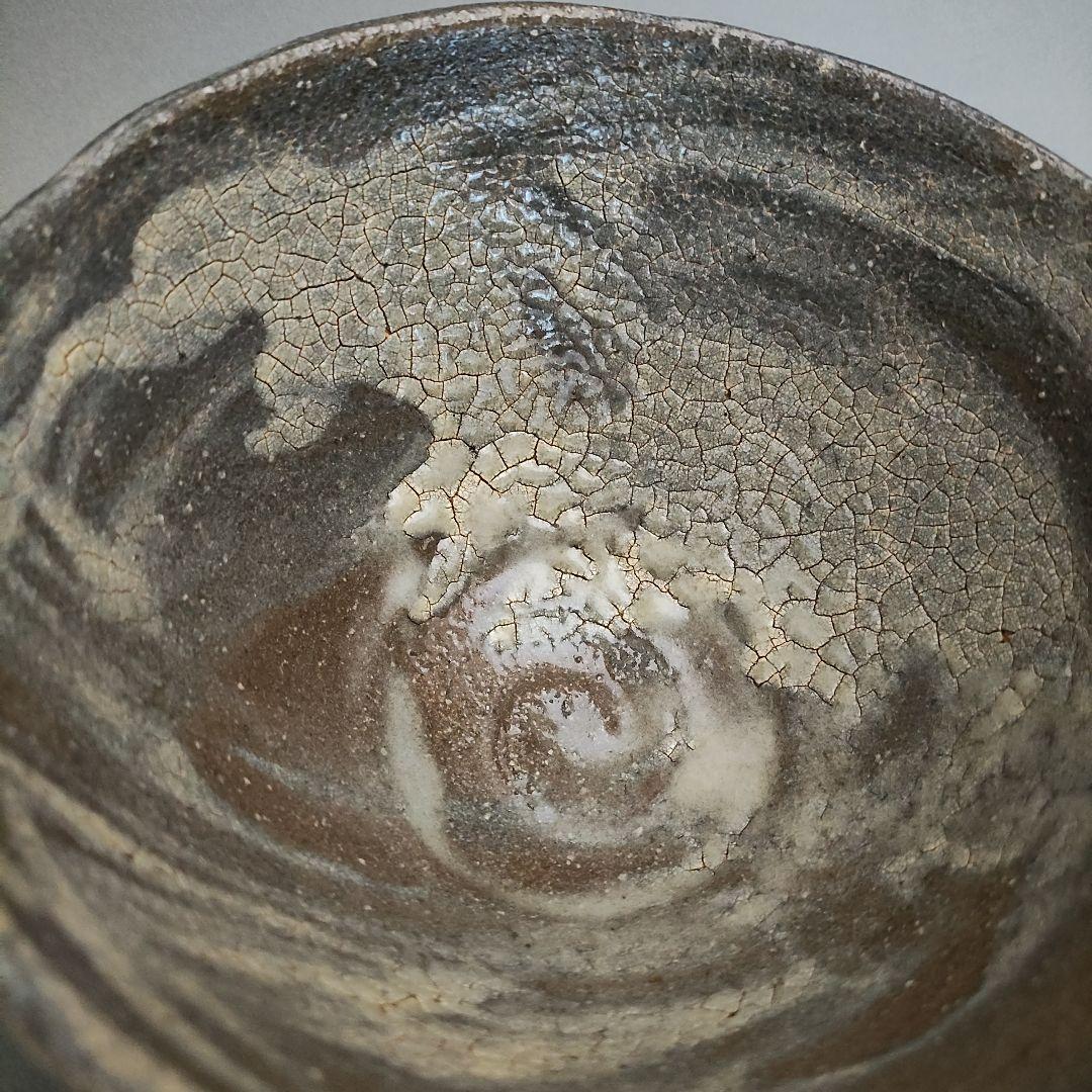 辻清明　刷毛目茶碗　唐津茶碗　井戸茶碗