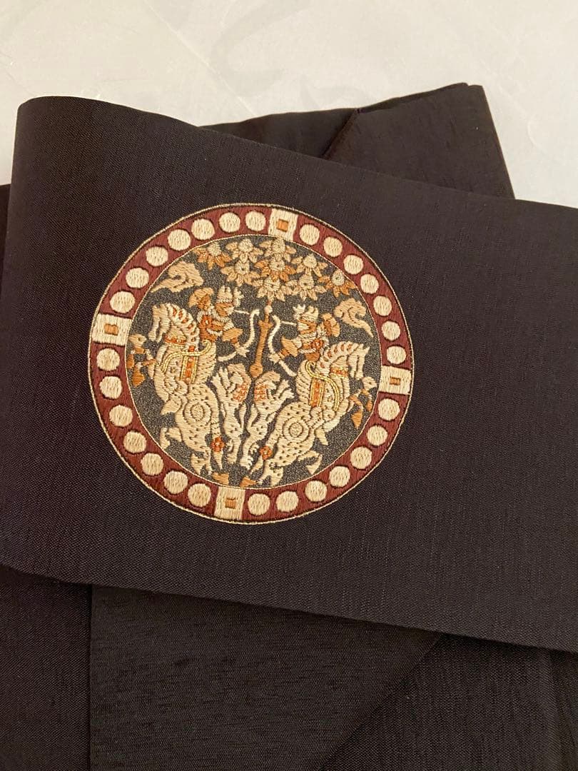 イトカワ　名古屋帯 刺繍