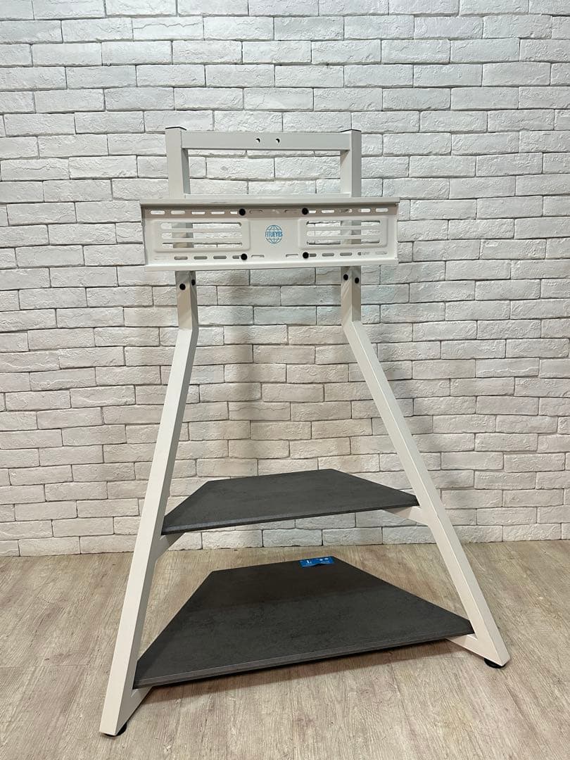 【東京都内23区配送無料】テレビ台　コーナー　スタンド　TV ボード　角　白