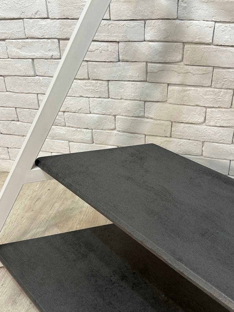 【東京都内23区配送無料】テレビ台　コーナー　スタンド　TV ボード　角　白