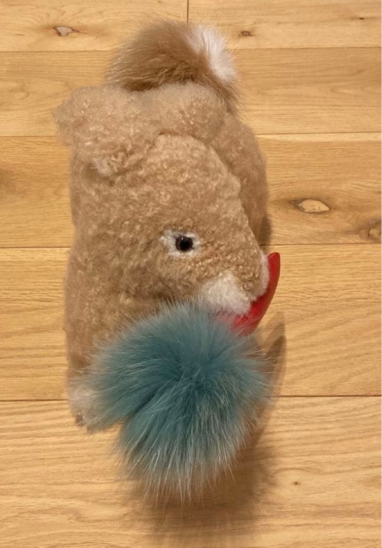 うさぎ　ヴィンテージ　ビンテージ　ぬいぐるみ　置物　希少　インテリア　革