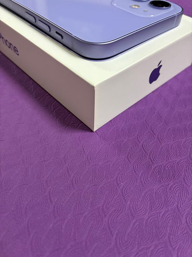 ★ iPhone12 パープル64GB★