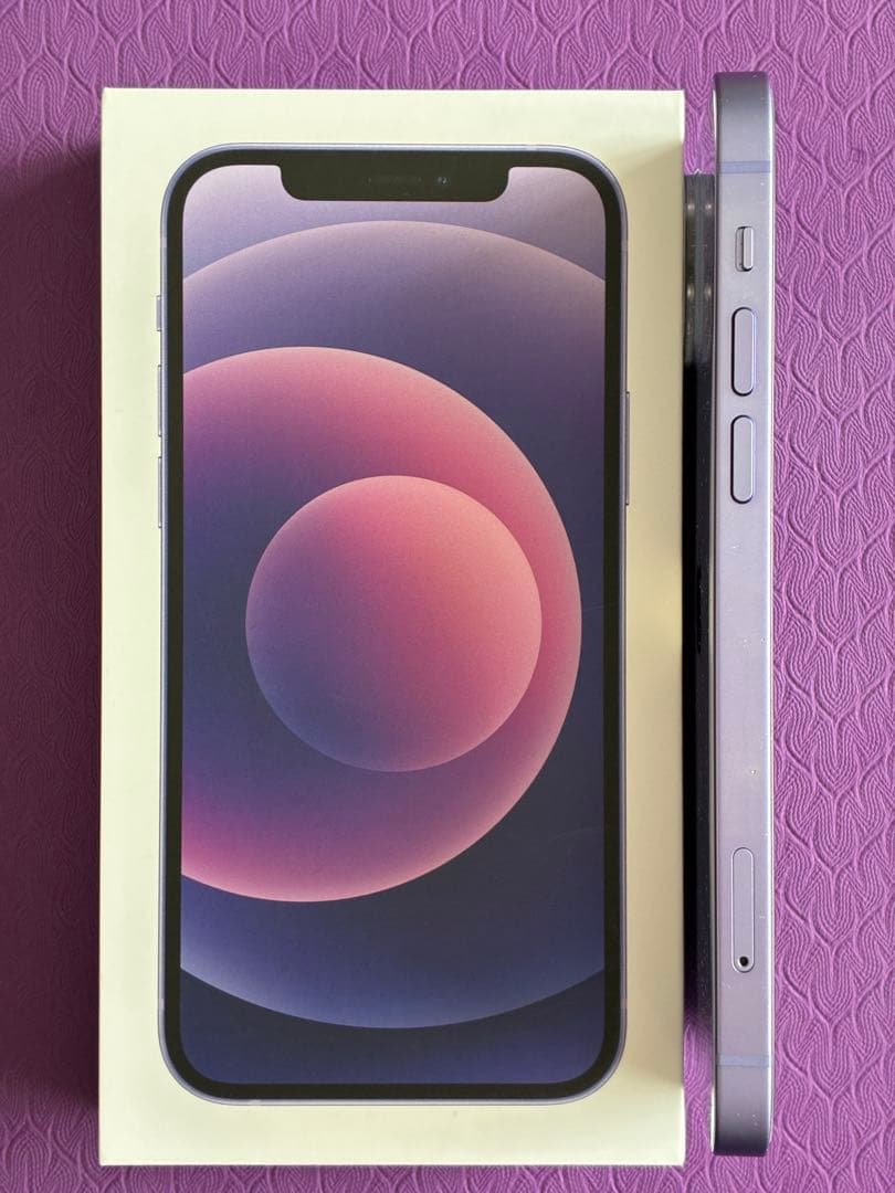 ★ iPhone12 パープル64GB★