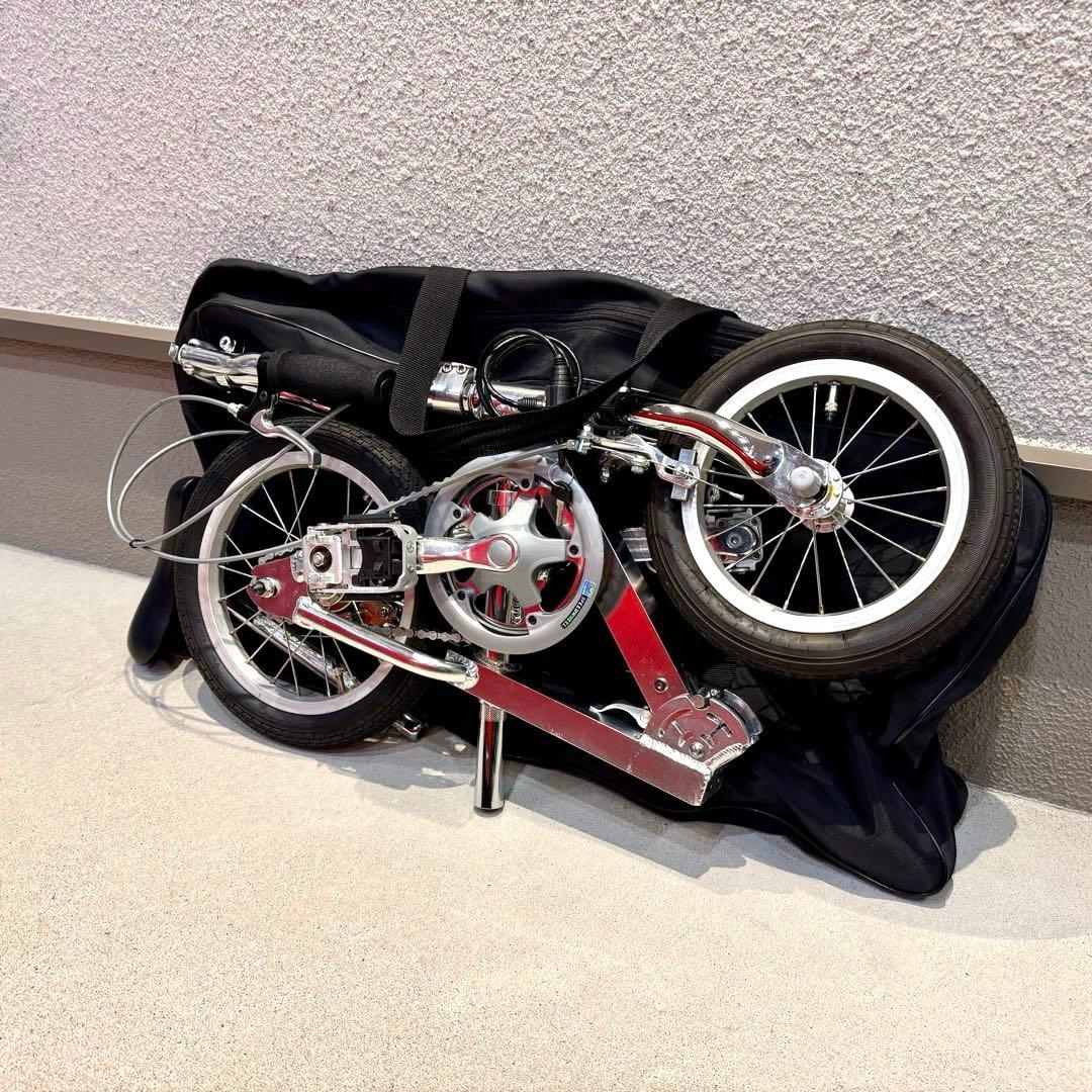 最軽量12 / 14インチ折りたたみ自転車 フォールディングバイク ボードバイク