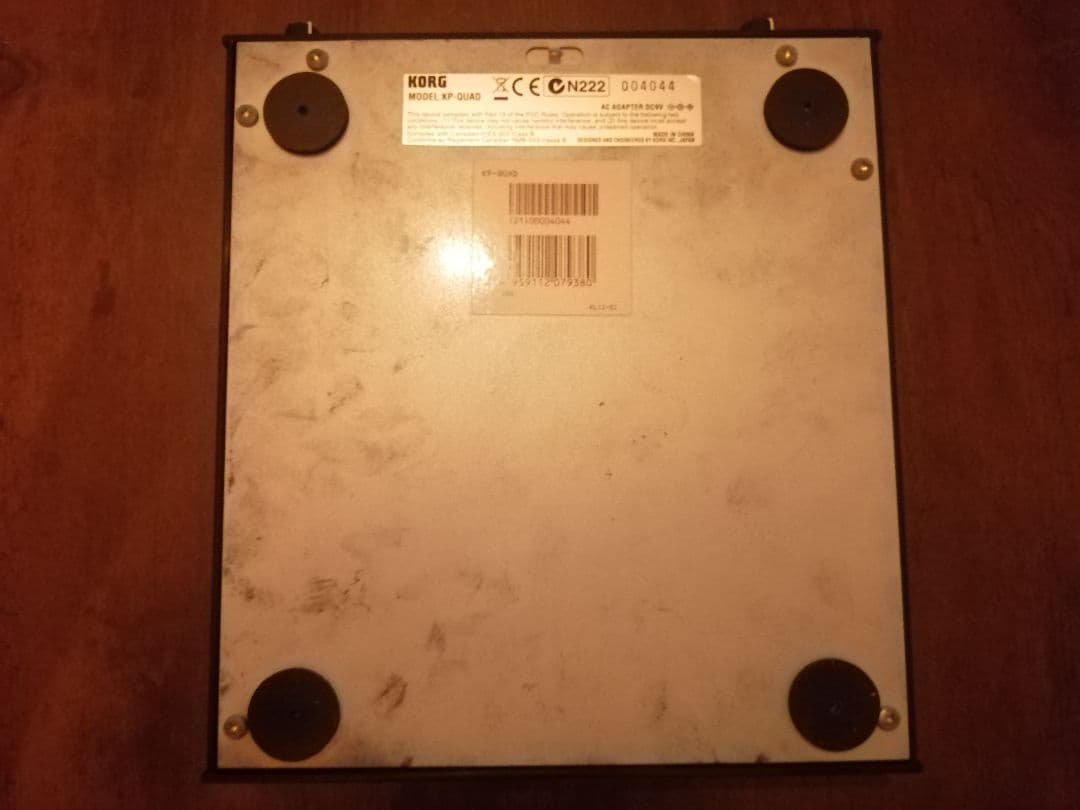 KORG KAOSS PAD QUAD ヘッドフォン出力に難あり