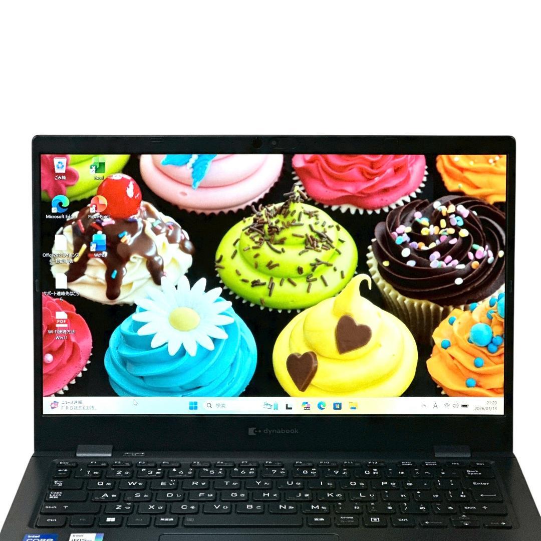 極美品★東芝 ノートパソコン【i5-11世代★16GB/256GB】 721