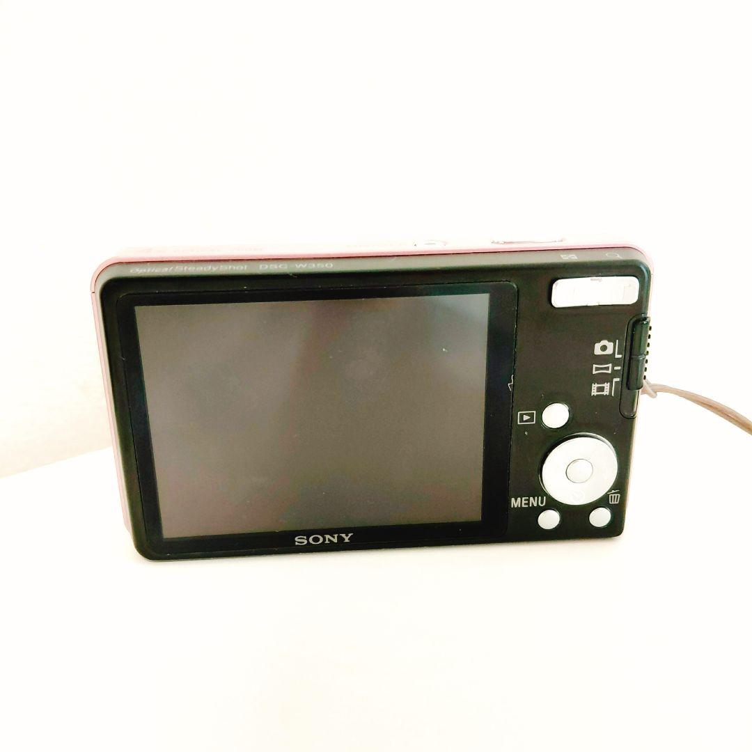 【匿名】ソニーSONY Cyber-Shot DSC-W350 ピンク