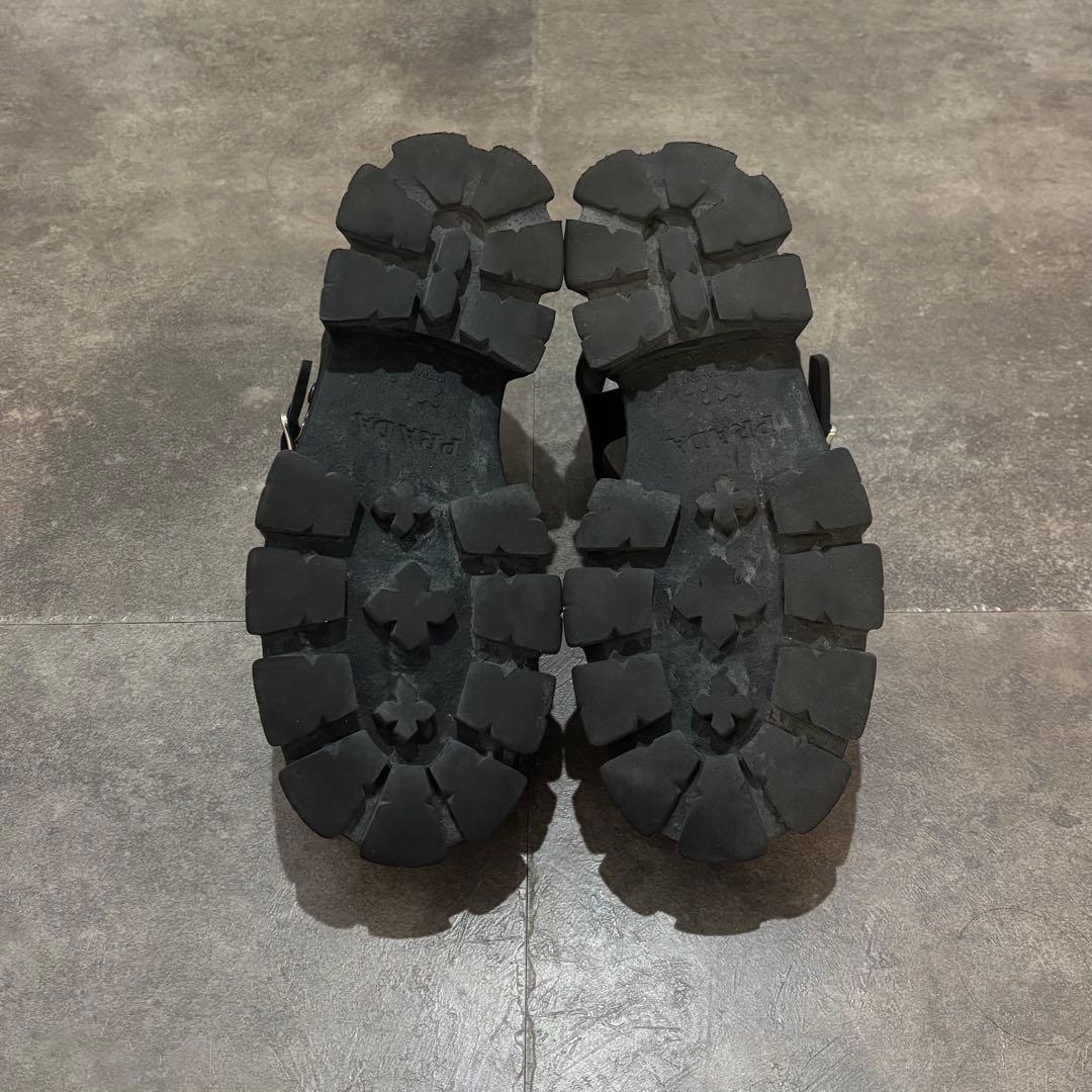 訳あり！PRADA モノリス ラバー サンダル