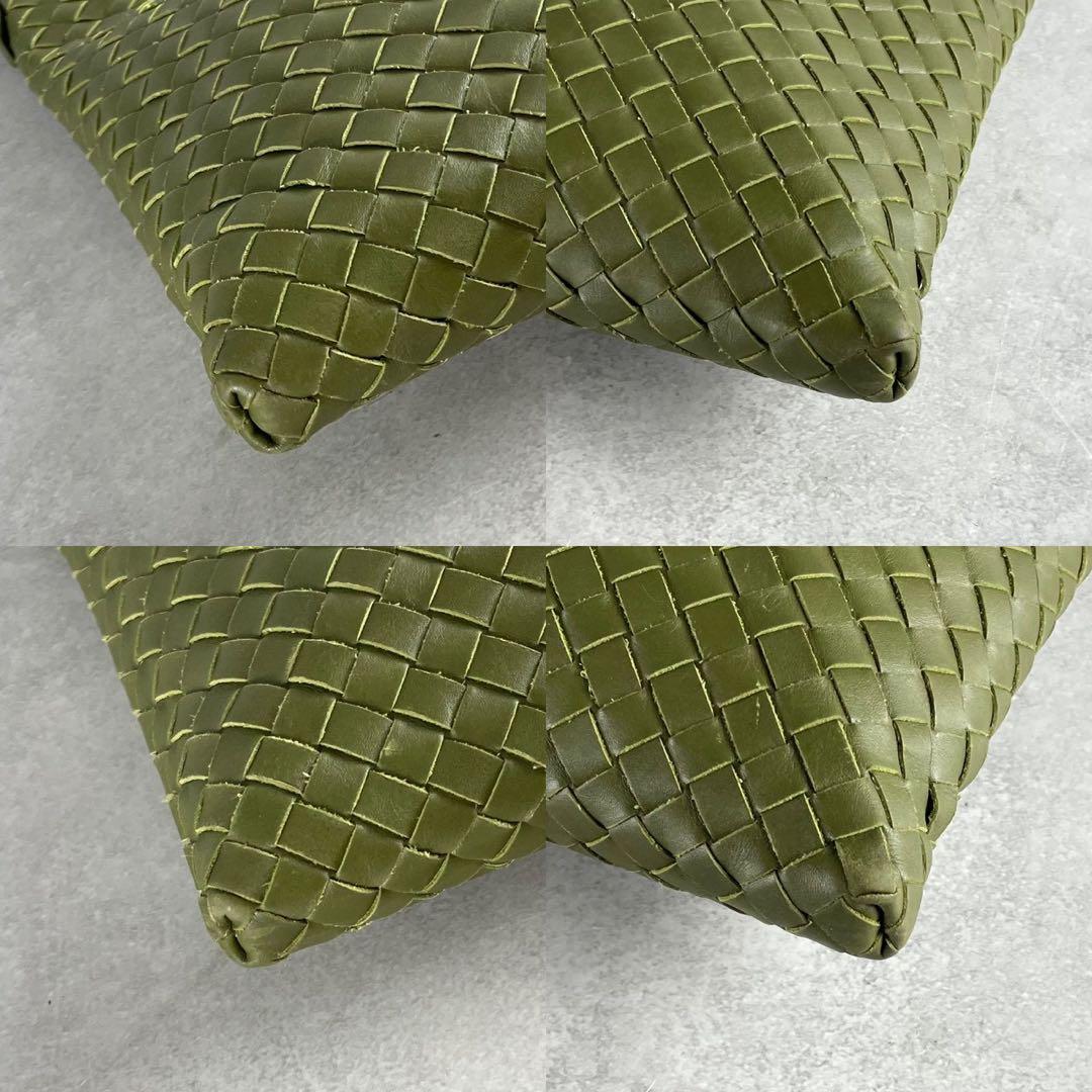 ボッテガベネタ イントレチャート ショルダーバッグ グリーン 276356