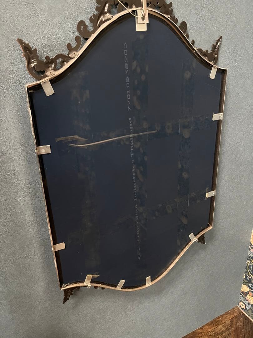 ウォールミラー 壁掛け鏡 インテリア アンティーク エレガント クラシック