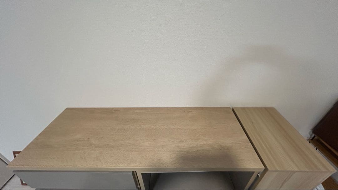 【送料込】Atom カップボード　キッチンボード＋ゴミ箱セット