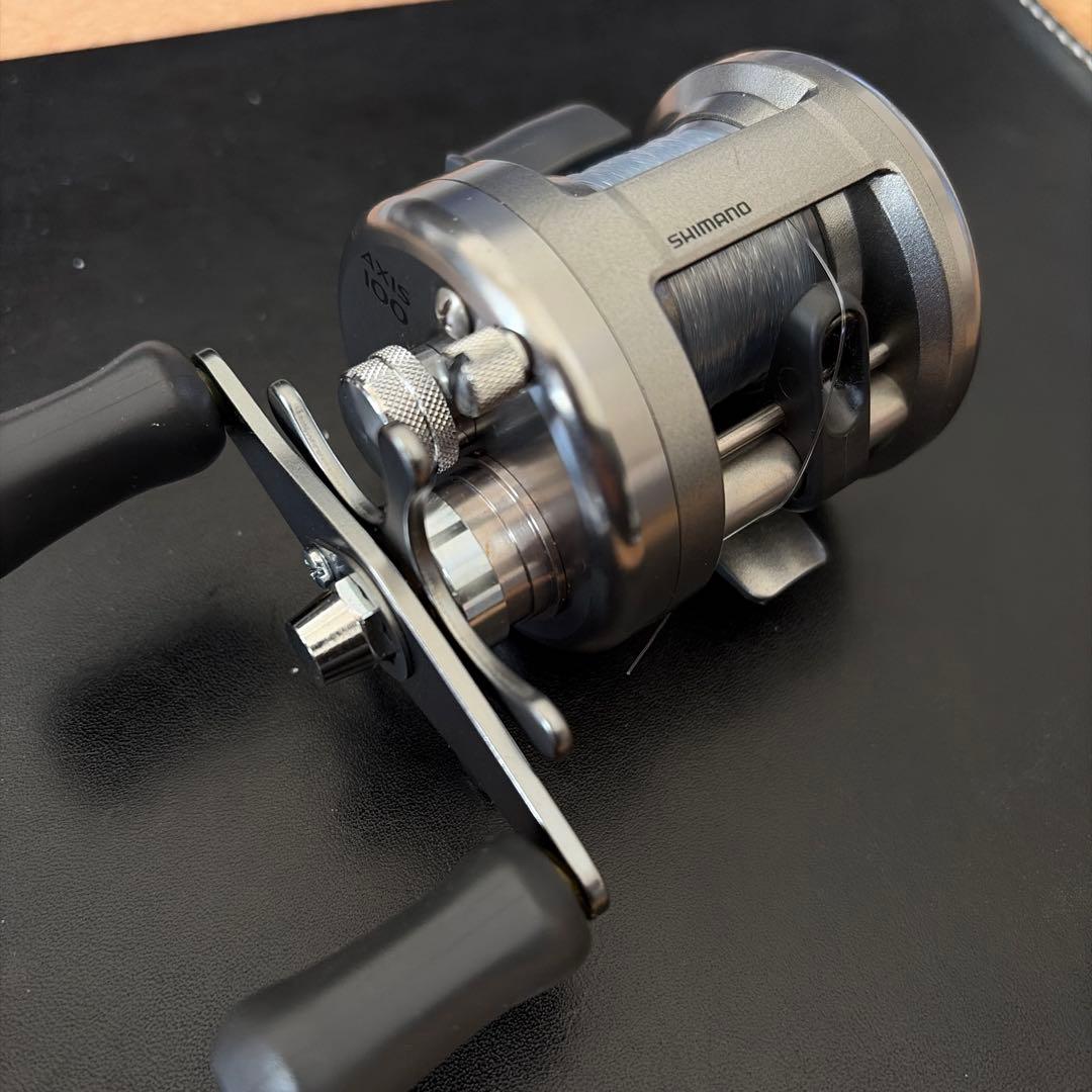 【美品】Shimano AXIS 100 ベイトリール　渓流 バス トラウト
