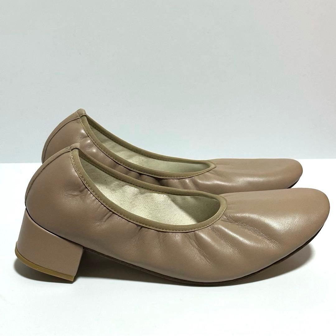Repetto 室内試着のみ 39 ローガンパンプス バレエシューズ ラム革